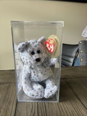 The Beginning Ty Beanie Baby with Iridescent star Accents